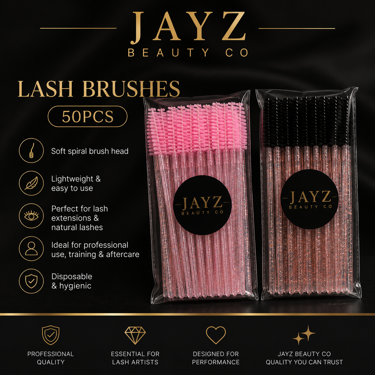 Lash Brushes | 50PCS