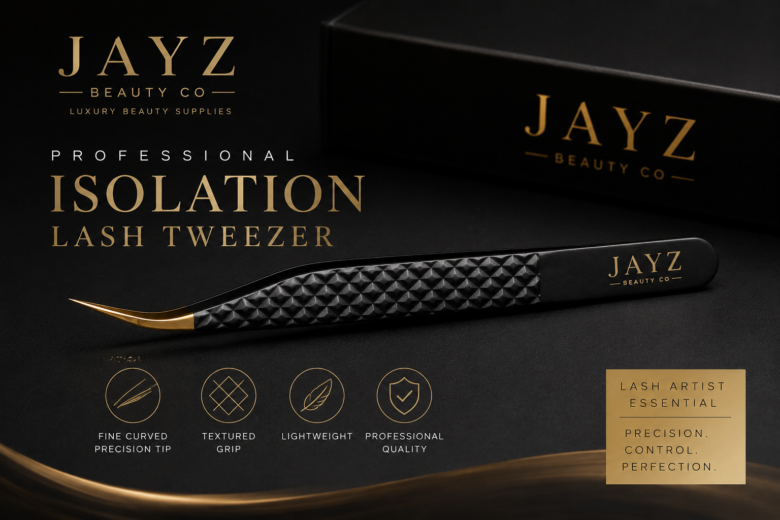 JAYZ Professional Isolation Lash Tweezer